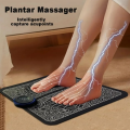Relief Pain Relax Feet Acupoints Massage EMS Foot Massager Electric Pad Matt Shock Muscle Stimulation Improve Foot Massager. 