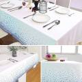 ARELENE 10 Pack Disposable Tablecloth for Rectangle Tables,for Indoor or Outdoor Birthday Thanksgiving Wedding Picnic BBQ. 