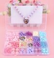 Nechibaby- Children DIY Handmade Beaded Toys Girls Jewelry Making Kit Toys Beads Crafts Making Bracelet Necklace Toys Kids Creative Gifts. 