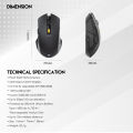 Fantech Raigor III WG12R Gaming Mouse With 2.4GHz Wireless Connection-(Black). 