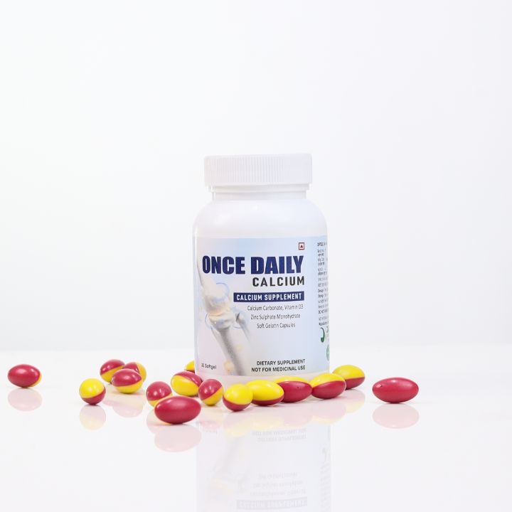 ONCE DAILY CALCIUM SUPPLEMENT - 30 SOFTGELS