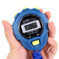 Digital Handheld Multi-Function Professional Electronic Chronograph Sports Stopwatch Timer Water-Proof Stop Watch, Display Great For Sports Coaches Fitness Coaches And Referees. 