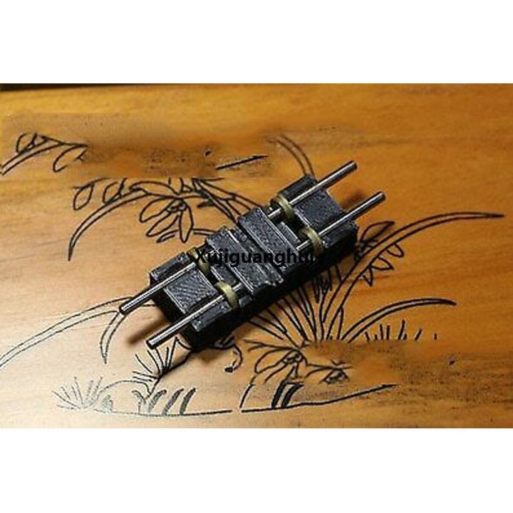 Xujiguanghui%201/87%20Model%20Highquality%20Train%20Wheels%20Ho%20Scale%20Metal%20TLuxury%20readmill%20Track%20Accessories%20Set%20Hot%20-%20One-axis%20Module%20-%20Image%207