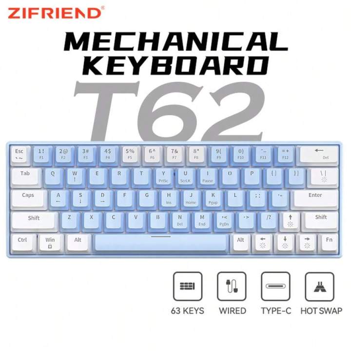 ZIFRIEND%20T62%20New%20Mechanical%20Keyboard%20Rainbow%20RGB%20Effect%2063%20Keys%20Hot%20Swappable%20Gaming%20Keyboards%20-%20Image%206