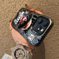 Q-version 3D Solon Luffy Pirate King Phone Case Compatible for IPhone 15 11 12 13 14 7 8 Pro Max XR X XS Max Soft Shockproof Cover. 