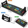 Foldable Push Up Board 14 In 1 Body Building Exercise Board Exercise gym Equipment For Men Women | Portable Pushup Board. 