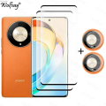 Uonevic .78 inch b glass 6 HONOR X9 HONOR X9b glass HONOR X full coverage Hot Selling tempered glass 9b 5G screen protector X9b 5G camera glass. 