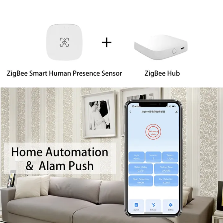2X%20ZigBee%20Human%20Presence%20Motion%20Sensor%20with%20Luminance/Distance%20Detection%205/110/220V%20Tuya%20Smart%20Life%20Home%20Automation%20-%20Image%202