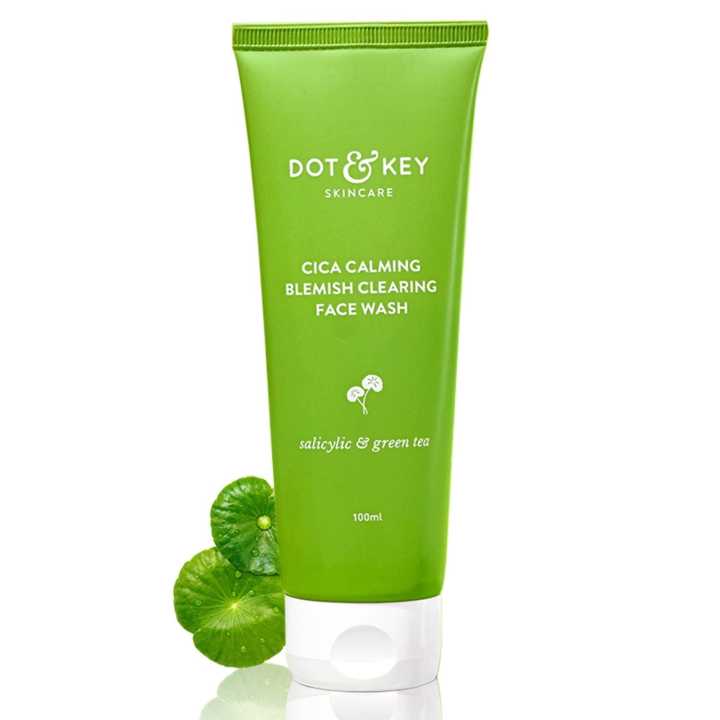 Dot & Key CICA Calming Blemish Clearing Face Wash with 2% Salicylic Acid 100ml