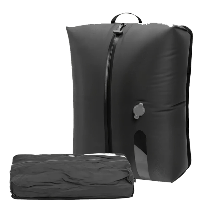 2 Pcs Vacuum Bags for Travel Reusable Compression Bags for Carry on Suitcases and Backpack