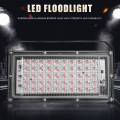 (GGBR) Portable LED Flood Light 50W Projector Lamp Large Area Illumination Aluminum Border LED Outdoor Flood Light Red Lights. 