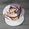 One Piece Anime Wanted Monkey D Luffy Gear 5 Nika Man Design Pop Sockets Expanding Grip And Stand For Mobiles Smartphones And Tablets. 