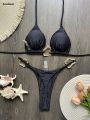Aweisuan Micro Bikinis Women Swimsuits Female Swimwear 2024 Push Up Bikini Set Bathing Suit Swimming Suits Beachwear Brazil Biquini. 