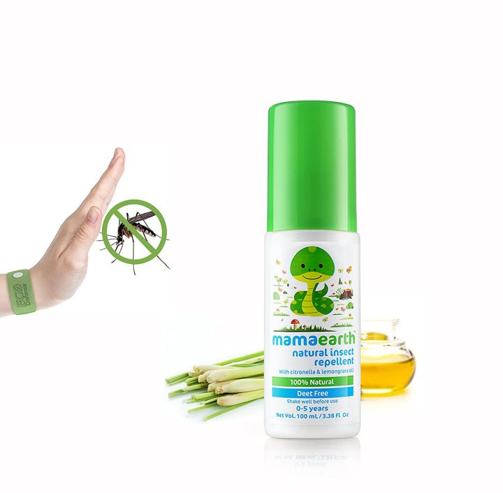 Mamaearth Natural Insect and Mosquito Repellent Spray , 100ml