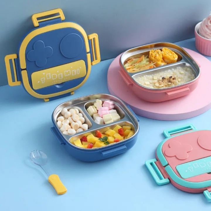 Tedemei 304 Stainless Steel Bento Box – Keep Meals Fresh & Tasty ...