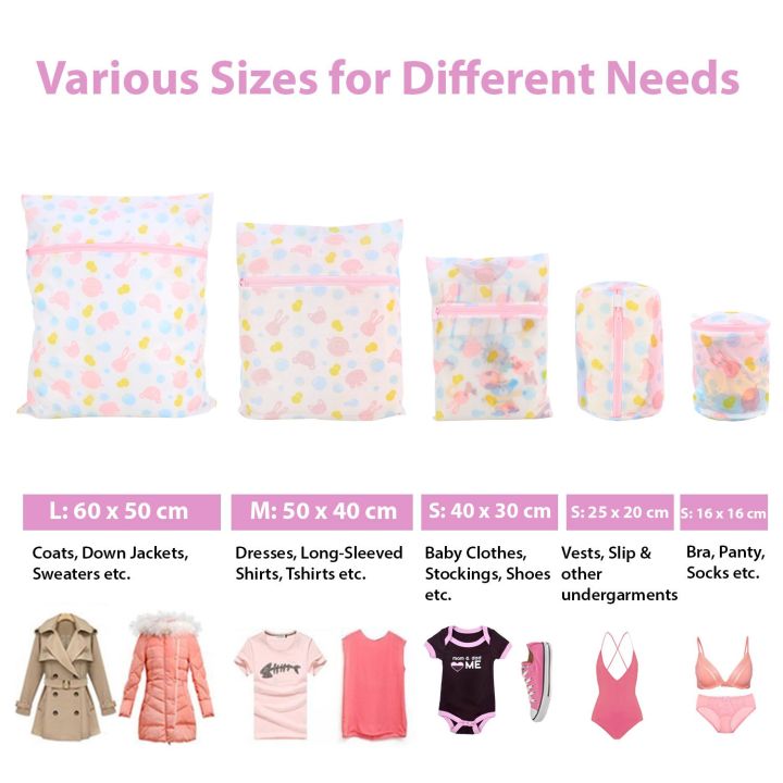 Set%20of%205%20%20Mesh%20Laundry%20Bags%20%7C%20Safeguarding%20Delicate%20Fabrics%20in%20Your%20Washing%20Machine%20%7Cwith%20Zip%20Lock%20for%20Delicate%20Clothes,%20Stockings,%20Underwear,%20Bras%20&%20Lingerie%20-%20Image%205