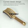 Difutagui Detangling Hair Brush Bristle Nylon Hair Brush Wet Curly Hair Hot Selling Affordable Brush Massage Anti Static Hair Brush Salon Hairdressing Tools. 
