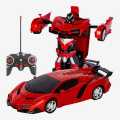 1:18 Transforming Robot remote control car Toy Car With Battery And Charger | Transformer RC Toy For Kids. 