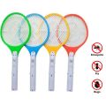 Electric Mosquito Killer Bat With Led Light Racket Zapper Assorted Color & Design Plastic Rechargeable- 1pc. 