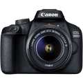 Canon EOS 3000D 18MP Digital SLR Camera (Black) with 18-55mm is II Lens, 16GB Card and Carry Case. 