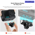 Anedshaop (GGBR) Camera Quick Release Base Mount Action Camera Selfie High Quality Stick Tripod Adapter Foldable Cam Stand for Hero 13. 