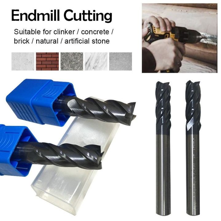High quality 50mm Length Alloy Carbide Machine Tools Milling Cutter ...