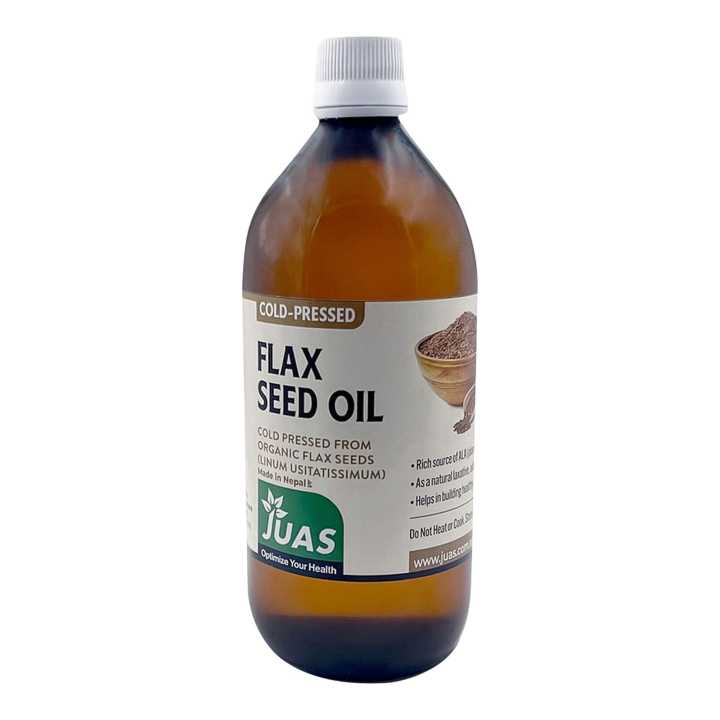 JUAS Flax Seed Oil (Cold Pressed) 500 ml
