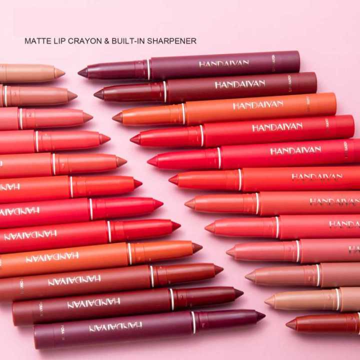 12%20Colors%20Nude%20Matte%20Lipstick%20Pen%20Lip%20Liner%20Pencil%20Waterproof%20Long%20Lasting%20Lipgloss%20Plum%20Pink%20Plump%20Lip%20Stain%20Korean%20Makeup%20-%20Image%203