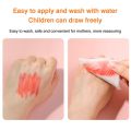 Cute Quick Dry 12 Color Drawing Pens Washable Water-Soluble Twistable Coloring Sticks Non-dirty Hand Painting Doodle Markers. 