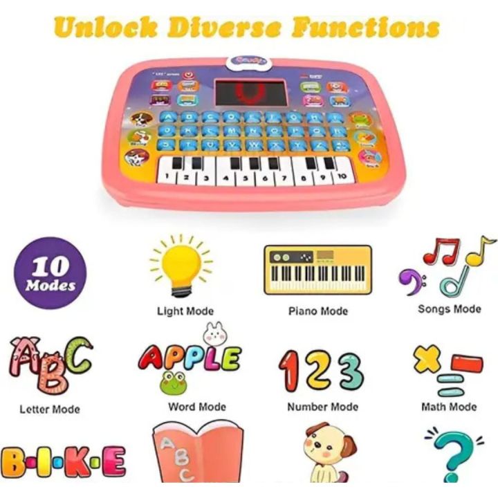 Kidd Learning On Computer Kids Educational Computer Learning Laptop - Keeps children entertained ...