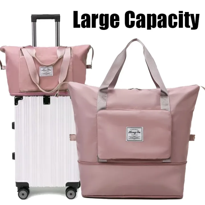 Multicolor%20Large%20Capacity%20Extendable%20Waterproof%20Travel%20Bag%20For%20Women%20-%20Image%203