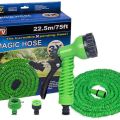 Multi Purpose Water Spray Gun With 75ft Long Expandable Magic Hose Pipe. 