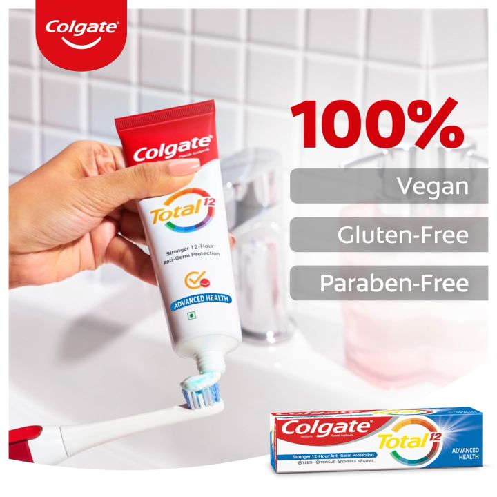 Colgate%20Total%2080%20gm%20Advanced%20Health%20Toothpaste,%20Antibacterial%20Tooth%20paste,%20Stronger%2012-Hour%20Anti-Germ%20Protection,%20Whole%20Mouth%20Health,%20World's%20No.%201*%20Germ-fighting%20Toothpaste%20%7C%20From%20Haatbazar%20%7C%20Haat%20bazar%20%7C%20Haatbazaar%20%7C%20Hatbazar%20-%20Image%205