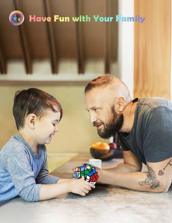 Qi%20Yi%20S%20Megaminx%20Magic%20Speed%20Cube%20Colorized%20Sticke%20Based%20-%20Megamix%20-%20Image%203