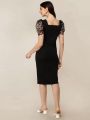 One Piece Dresses |Knee-Length Dress | Bodycon Western Dress for Women| Girl's Short Dress. 
