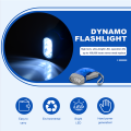 3 LED Dynamo Wind Up Flashlight Hand-pressing Crank No Battery Torch. 