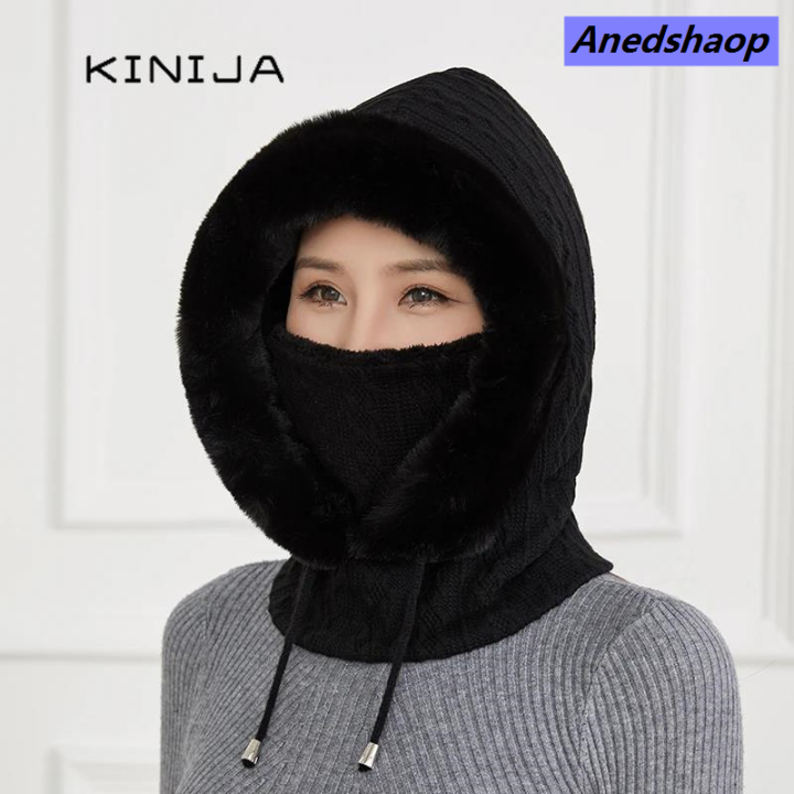 Anedshaop%20Winter%20Hats%20for%20Women%20Balaclava%20Fur%20Beanie%20Warm%20Bonnets%20Wholesale%20New%20Hat%20Scarf%20Mask%20Set%20Lil%20Peep%20Plush%20Female%20Winter%20Head%20Hood%202021%20-%20Image%203