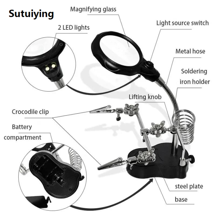 Sutuiying%201%20Set%20Repair%20Auxiliary%20Strap%20Light%20Magnifying%20Glass%20Mobile%20%E3%80%902025%20Version%E3%80%91%20Phone%20Motherboard%20Digital%20Device%20Maintenance%20Tool%20Table%20-%20Image%205
