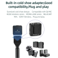 1Set Interview Mic Handle Adopter Microphone Handheld Adapter for Wireless Go/GoII/ Mic//Wireless Mic Easy Install Easy to Use. 