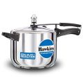 Hawkins 5 Litre Pressure Cooker, Stainless Steel Cooker, Induction Cooker, Silver (HSS50) - Inner Lid. 