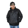 VIRJEANS (VJC785) Winter Hoddie For Men-Black. 