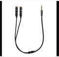 Earldom 3.5Mm Audio Cable Male To 2 Female Aux Cable Stereo Jack Splitter Cable Adapter. 