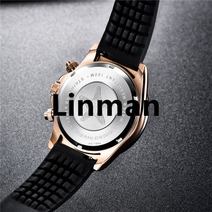 Linman%202024%20New%20PAGANI%20DESIGN%20Men's%20Sports%20Quartz%20Wristwatch%20Luxury%20B%20rand%20Sapphire%20Crystal%20100m%20Waterproof%20Chronograph%20Reloj%20Hombre%20-%20Image%206
