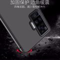 lthmy for Vivo X50 Pro Vivo 2006 Flexible Soft Matte Black Crystal Clear Phone Case Silicone Protective Back Cover. 