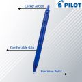 Pilot BP 1 RT Fine 0.7 Ballpoint Pen with Soft Rubber Grip (12 Pcs Pack). 