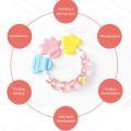 CozyKids - Baby 2 In 1 Silicone Rattle Teether Toy ( BPA Free ). 