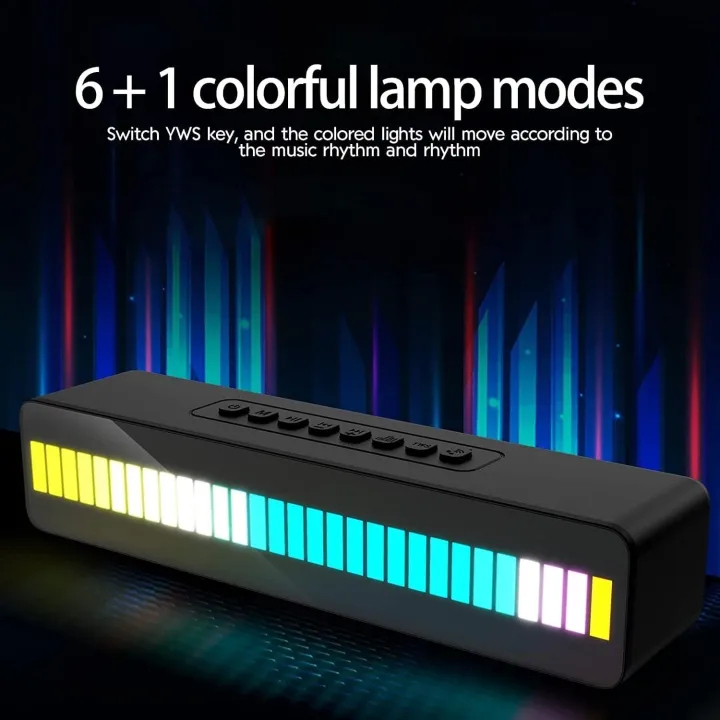 M9 Speakers Sound Box Mini Rgb Led Rhythm Light Sound | Daraz.com.np