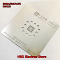 BGA Stencil For EMMC EMCP UFS BGA153 BGA169 BGA162 BGA221 BGA Direct Heating Template 0.15mm Thickness. 