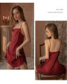 Pebbles Nepal One Piece Dress Style Satin Everyday Wear Sexy and Hot Nightgown. 