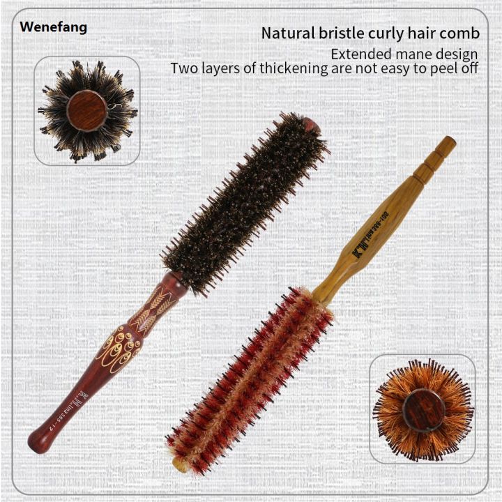 Wenefang%20Natural%20Wooden%20Bristle%20Hair%20Round%20Brush%20Hair%20Roller%20Brush%20Hairdressing%20Portable%20Anti%20Static%20Professional%20Barber%20Hair%20Comb%20Styling%20Tools%20-%20Image%204